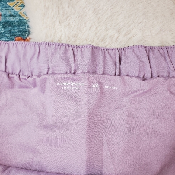Old Navy Purple Dolphin Run Shorts 4X - Picture 7 of 11